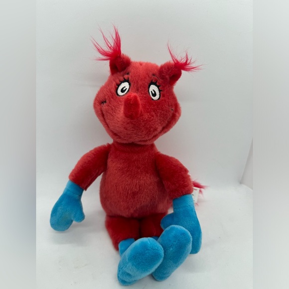 Aurora Dr. Seuss Plush (3) 12" Yertle The Turtle, 12" Sneetch, 12" Fox in Socks - Picture 5 of 10